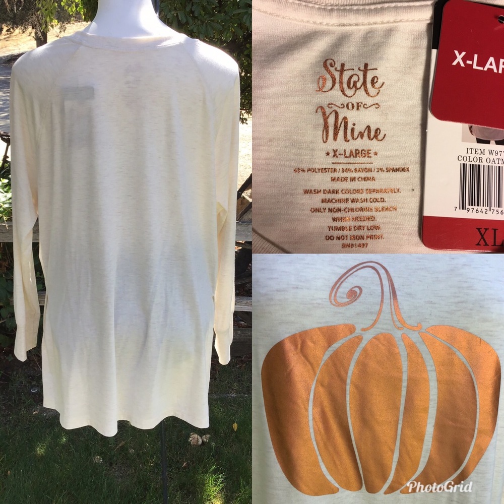 New State of Mind Halloween Pumpkin Tunic - Picture 5 of 6